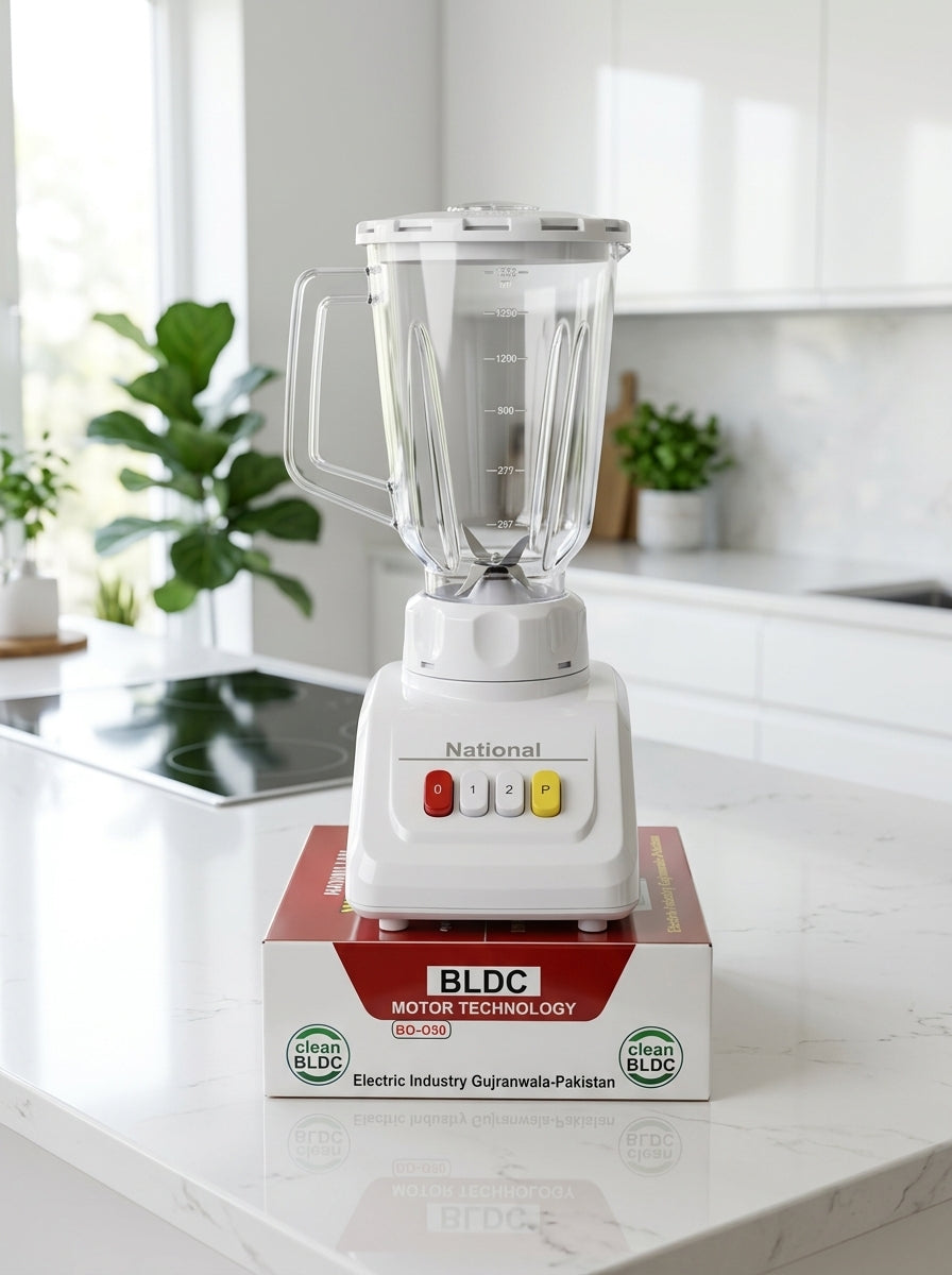 National White Juicer & Blender